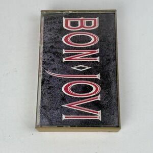 Bon Jovi - Slippery When Wet Cassette Tape Tested Rock Band/Hair Metal Jon